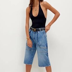 NWT Free People Havasu Slouchy Crop jeans